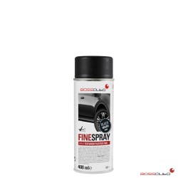 FINE Spray texturé pour plastiques 400 ml  Noir Bossauto