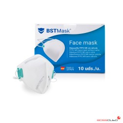 BSTMask Filtering mask FFP2 NR without valve