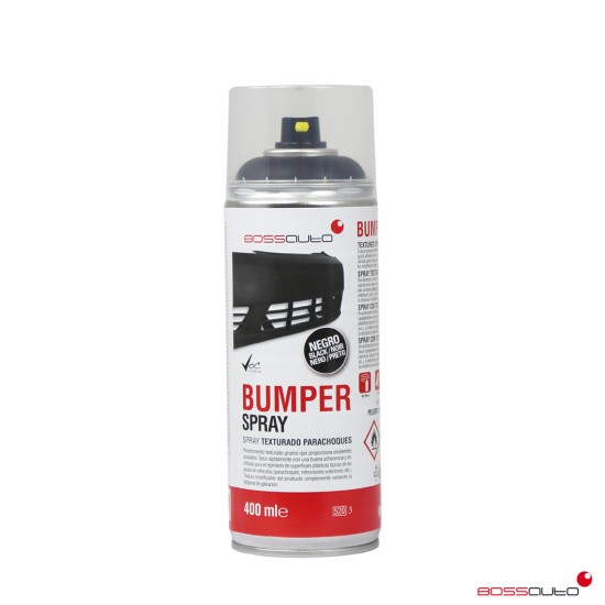 BUMPER Spray texturé pour pare-chocs 400ml noir