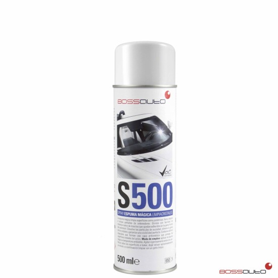 S500 Spray espuma magica limpa vidros 500 ml