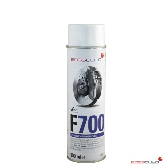 F700 Spray limpiador de frenos 500ml Bossauto