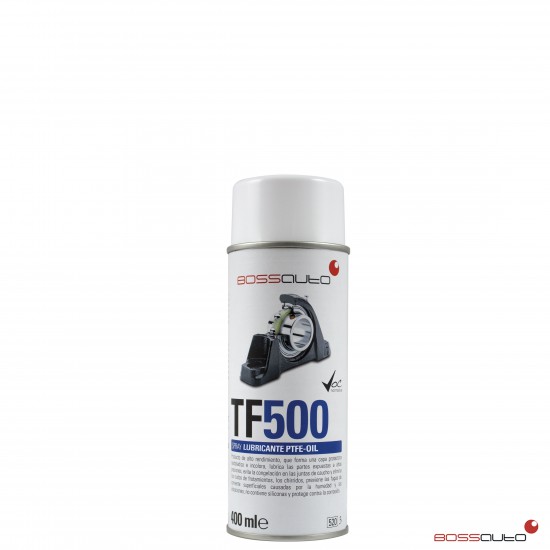 TF500 Olio spray ptfe 400ml Bossauto