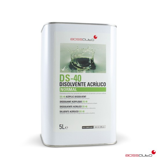 DS-40 Solvente acrilico normale 5Lt. (VOC)