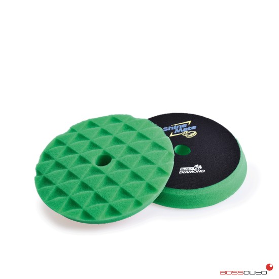 Foam pad DIAMOND Green   150 x ø180 x 25mm
