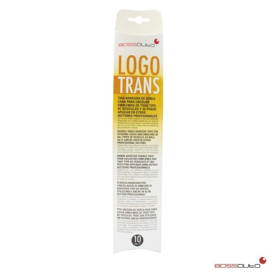 LOGO TRANS double-sided adhesive tape 30x5cm (10u)