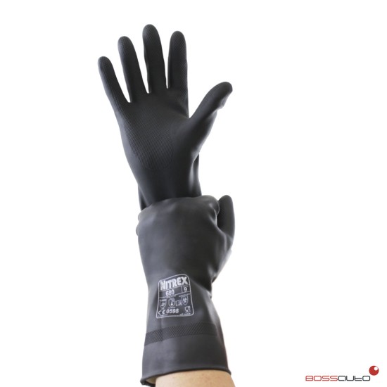 Latex gloves neoprene effect