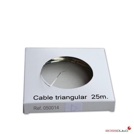 Cable triangular 25 mts