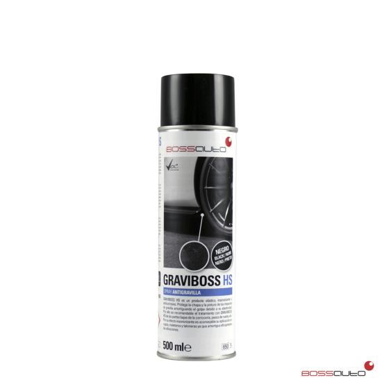 GRAVIBOSS HS Spray antigravilla negro 500ml.