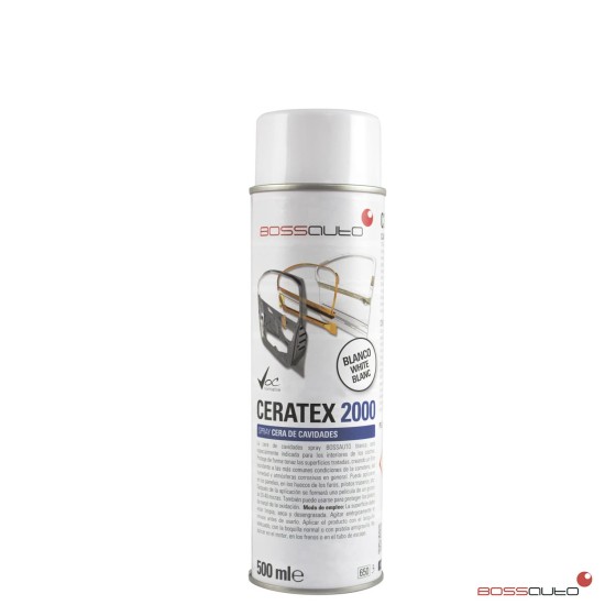 CERATEX 2000 Cavity wax spray in white 500ml