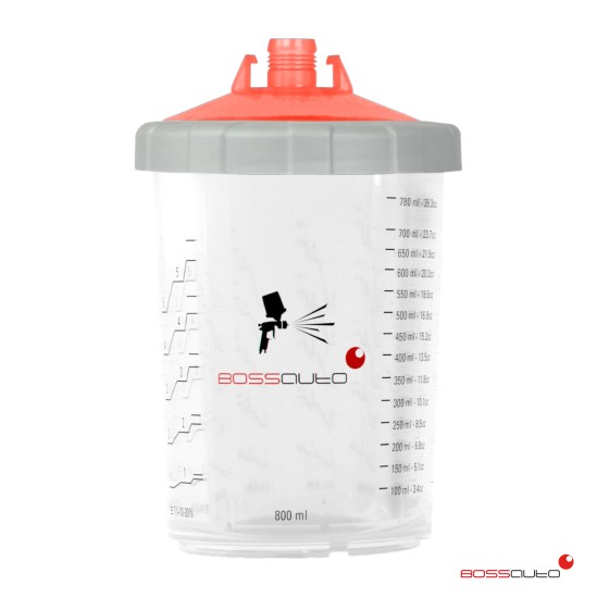 BPS3-RED 800ml 190my